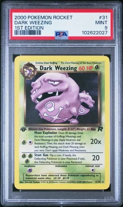 2000 Pokemon Team Rocket First E