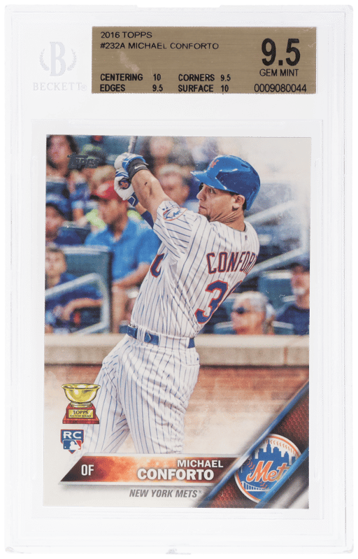 2016 Topps Michael Conforto #232A BGS 9.5