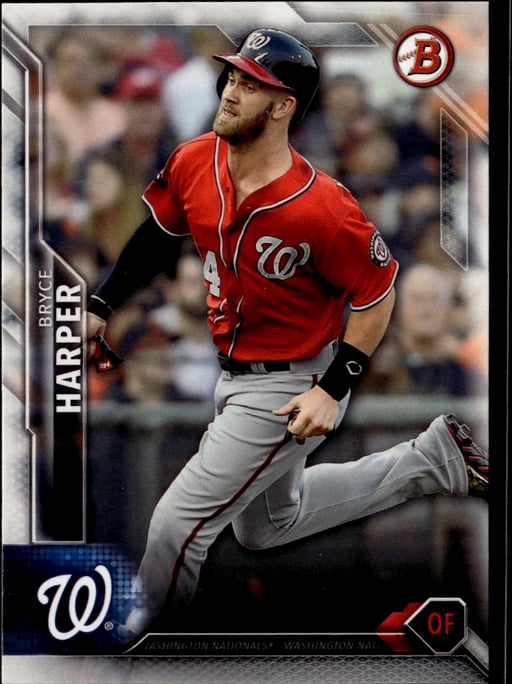 2016 Bryce Harper #100 Bowman