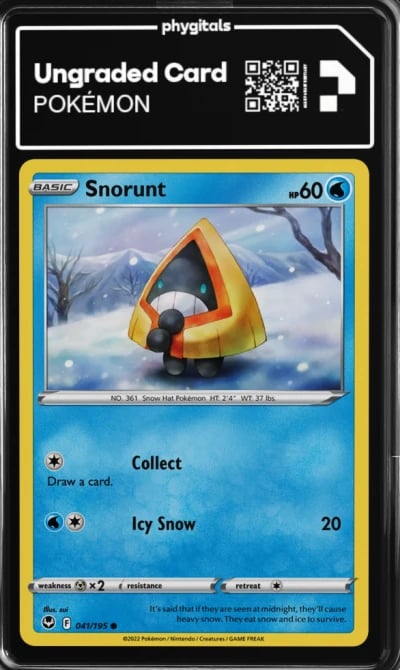 2022 Snorunt Silver Tempest #041