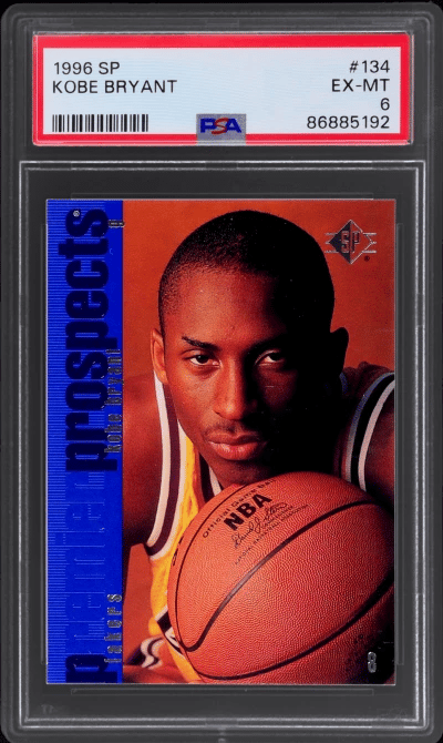 1996 Upper Deck SP Kobe Bryant #134 PSA 6