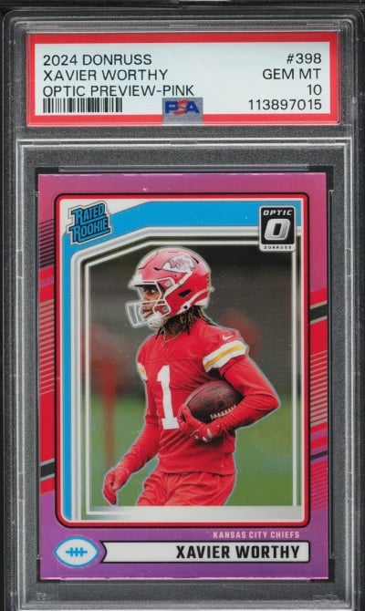 2024 Donruss Optic Preview Pink 