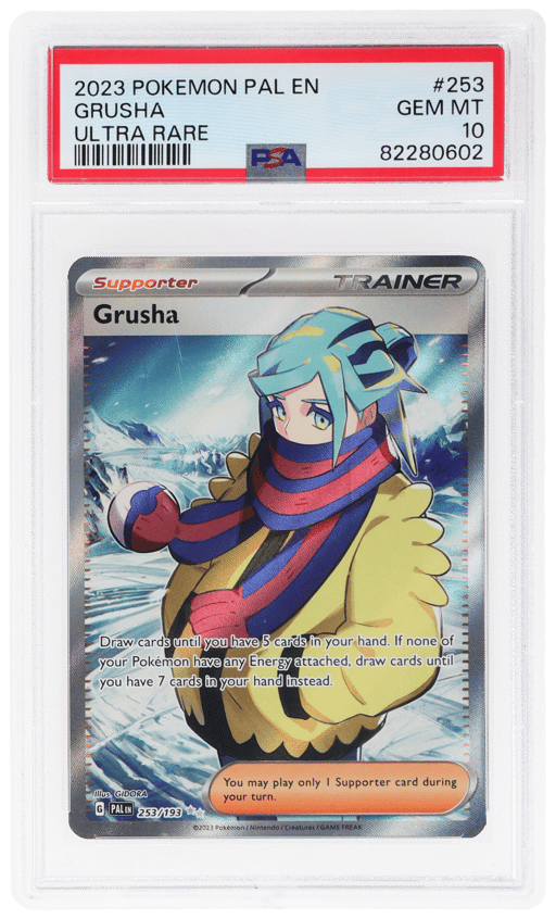 2023 Pokemon Scarlet and Violet Paldea Evolved Ultra Rare Grusha #253 PSA 10