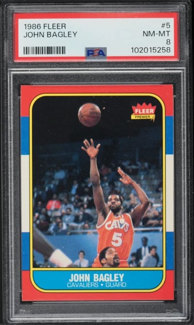 1986 Fleer Basketball John Bagle