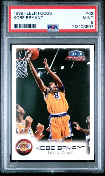1999 FLEER FOCUS #62 KOBE BRYANT
