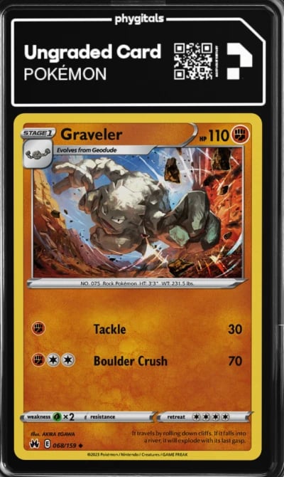 2023 Graveler Crown Zenith #068
