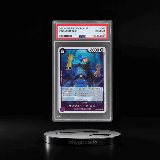 2023 One Piece Wings of the Captain Japanese Vinsmoke Niji #65 PSA 10