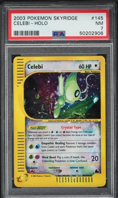 2003 Pokemon Skyridge Holo Cryst