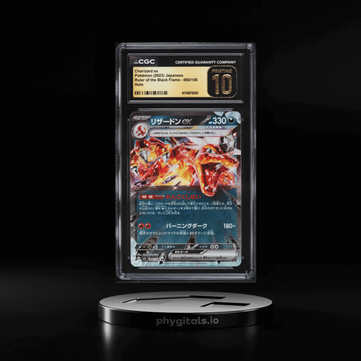 2023 Pokemon Japanese SV Ruler Of The Black Flame Holo Charizard ex #66 CGC 10 PRISTINE