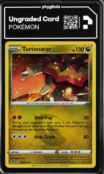 2021 Turtonator Fusion Strike #198