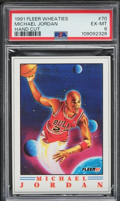 1991 Fleer Wheaties Michael Jord