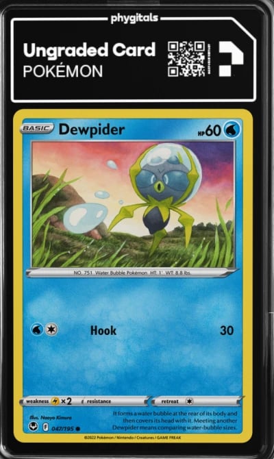 2022 Dewpider Silver Tempest #047