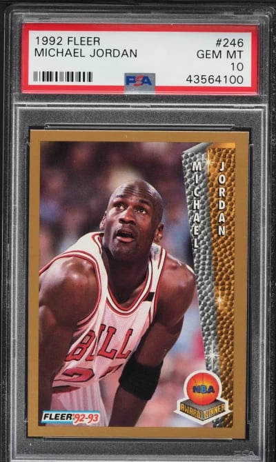 1992 Fleer Basketball Michael Jo