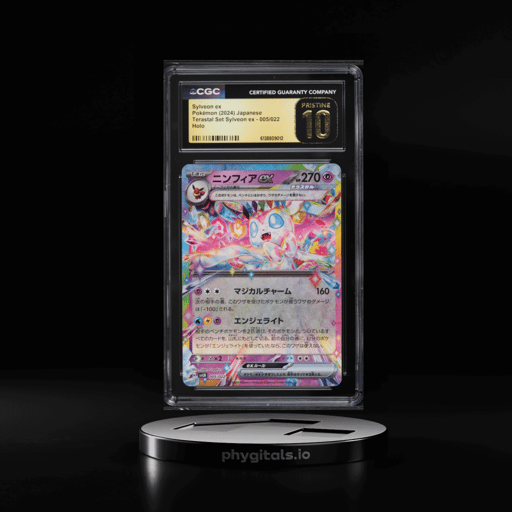 2024 Pokemon Japanese Scarlet & Violet Terastal Set ex Holo Sylveon ex #5 CGC 10 PRISTINE