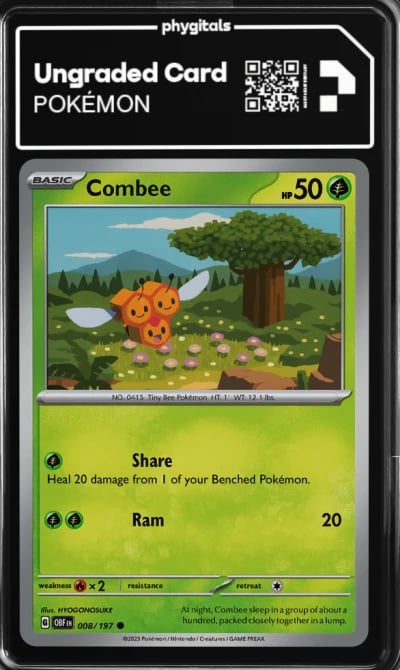 2023 Combee Obsidian Flames #008