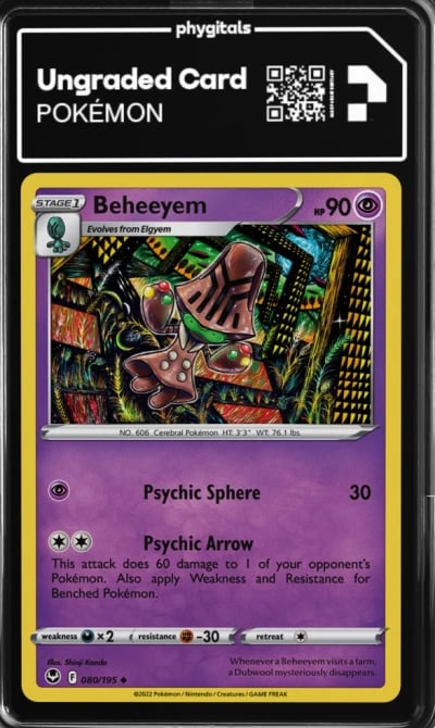 2022 Beheeyem Silver Tempest #08