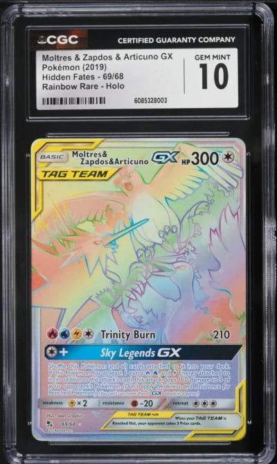 2019 Pokemon SM Hidden Fates Rai