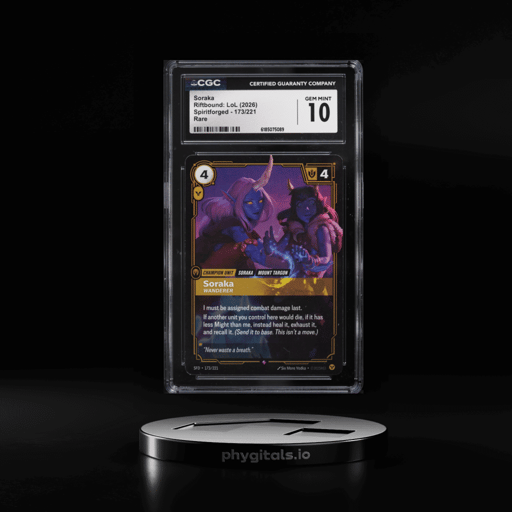 2026 Riftbound League Of Legends Spiritforged Soraka #173 CGC 10 GEM MINT