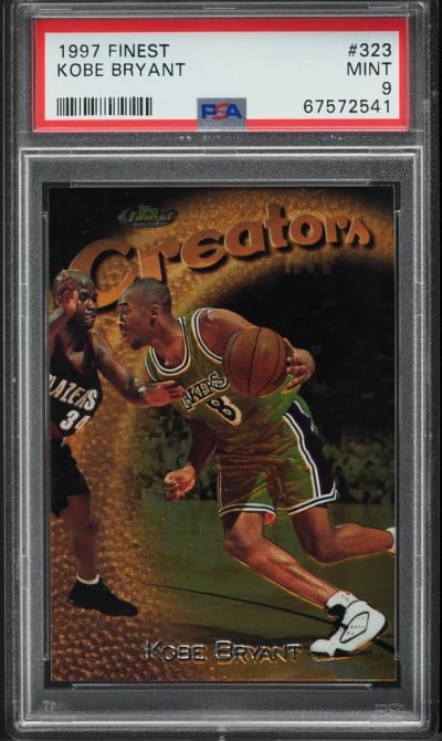 1997 Finest Basketball Kobe Brya