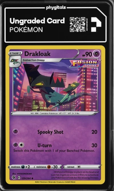 2021 Drakloak Fusion Strike #129