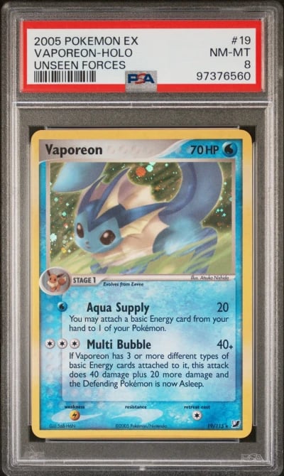 2005 POKEMON EX UNSEEN FORCES #1