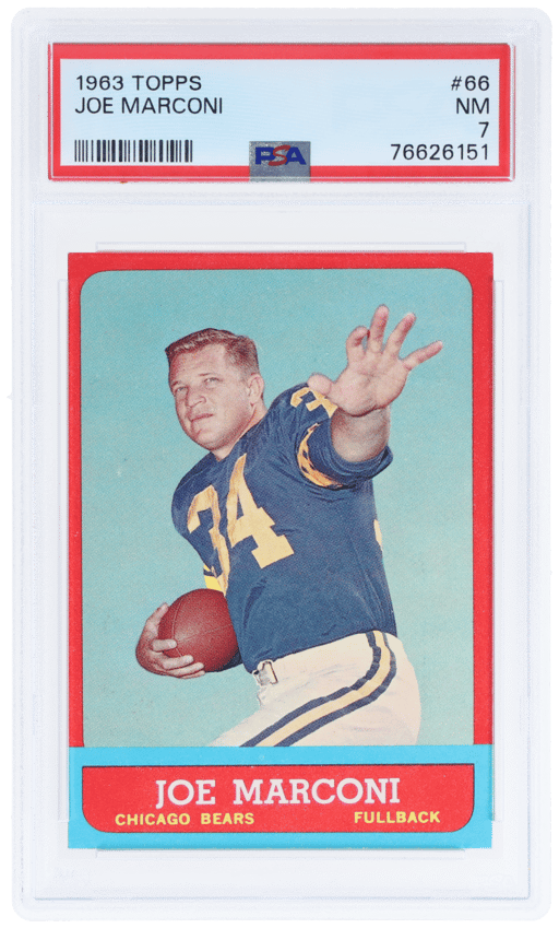 1963 Topps Joe Marconi #66 PSA 7
