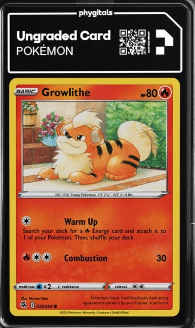 2021 Growlithe Fusion Strike #03