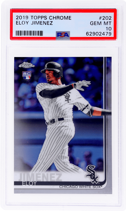 2019 Topps Chrome Eloy Jimenez #202 PSA 10