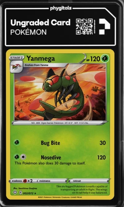 2021 Yanmega Shining Fates #002