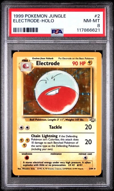1999 POKEMON JUNGLE #2 ELECTRODE