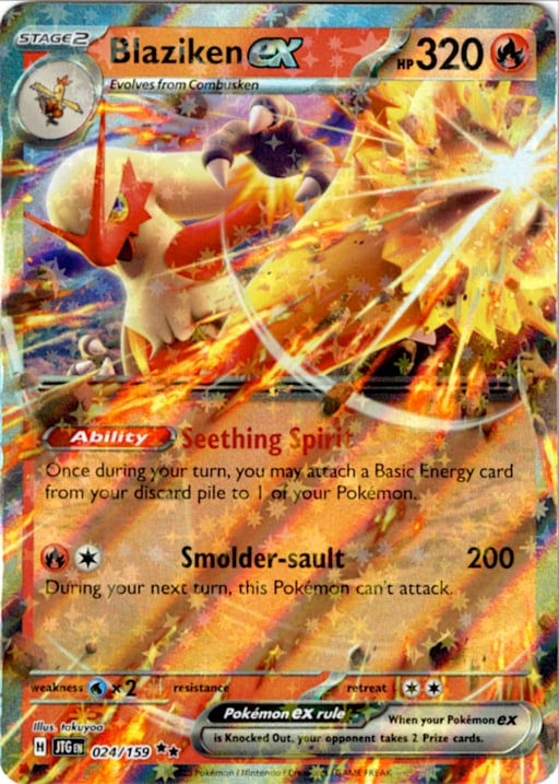 2025 Blaziken ex #24 Journey Together