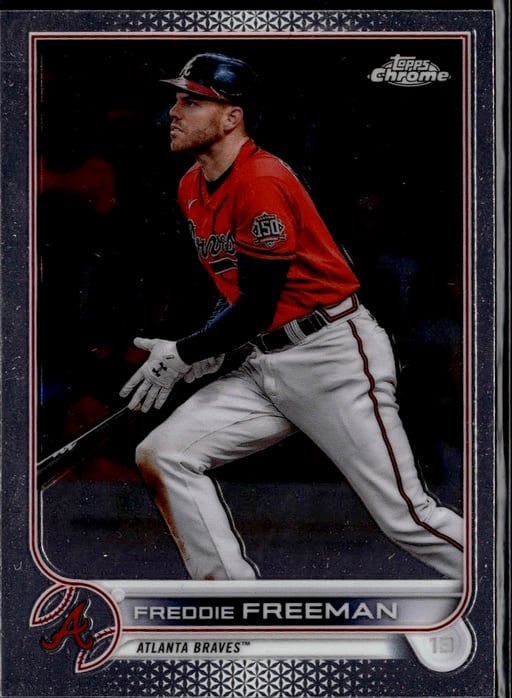 2022 Freddie Freeman #14 Topps Chrome