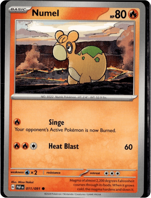 2024 Numel #11 Paldean Fates