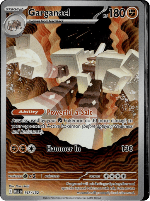 2025 Garganacl #147 Mega Evolution