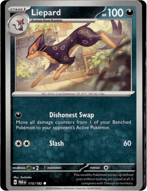2023 Liepard #115 Paradox Rift