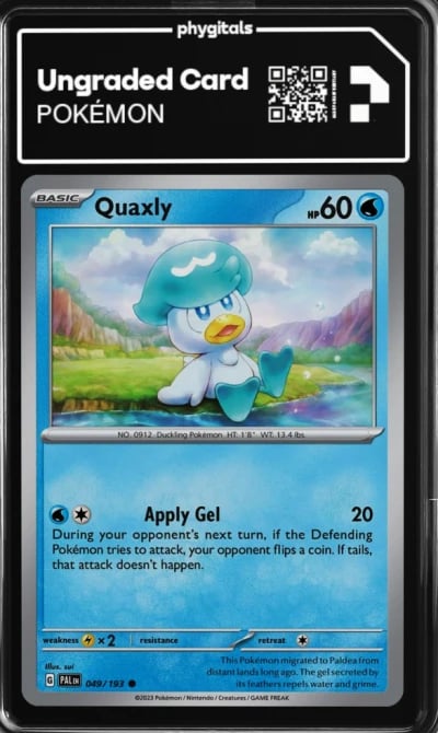 2023 Quaxly Paldea Evolved #049