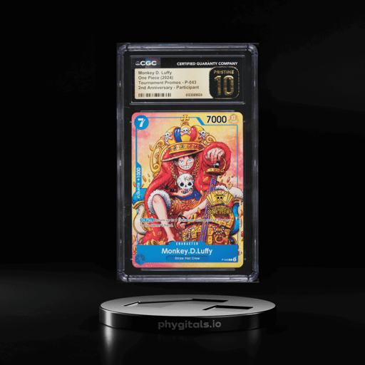2024 One Piece Tournament Promo 2nd Anniversary Monkey D. Luffy #P-043 CGC 10 PRISTINE
