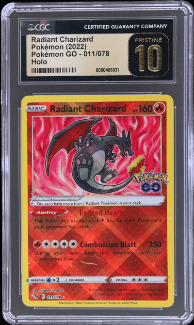 2022 Pokemon Go Radiant Charizar