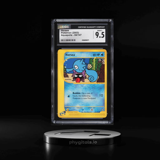 2003 Pokemon Aquapolis Horsea #84 CGC 9.5 MINT+
