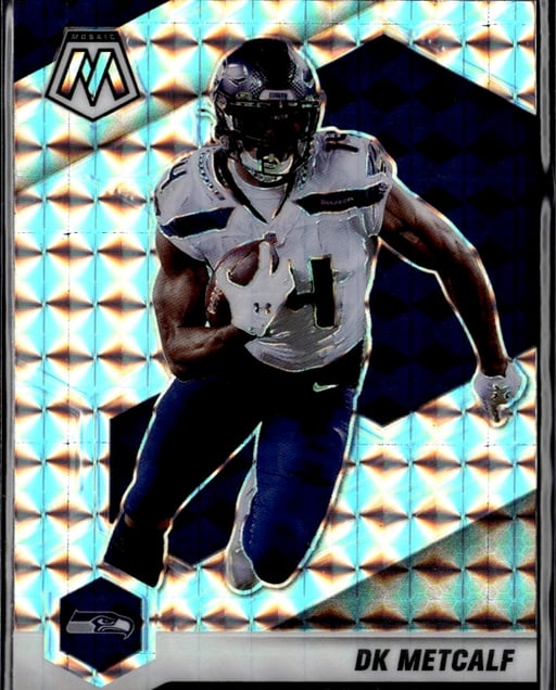 2021 DK Metcalf #182 Mosaic