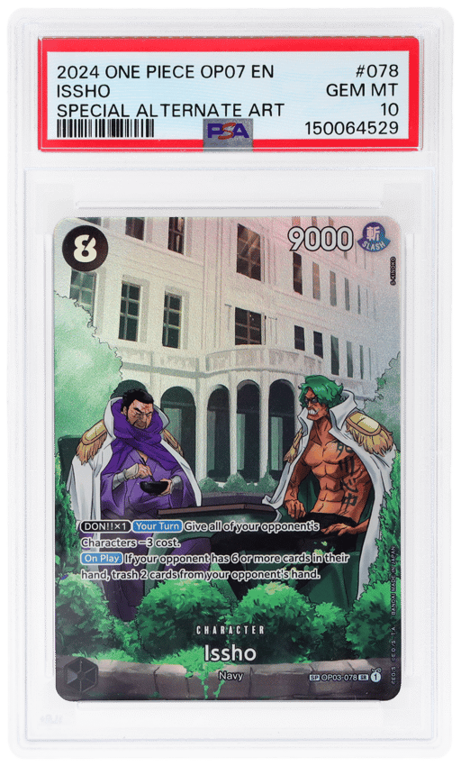 2024 One Piece 500 Years In the Future Special Alternate Art Issho #OP03-078 PSA 10