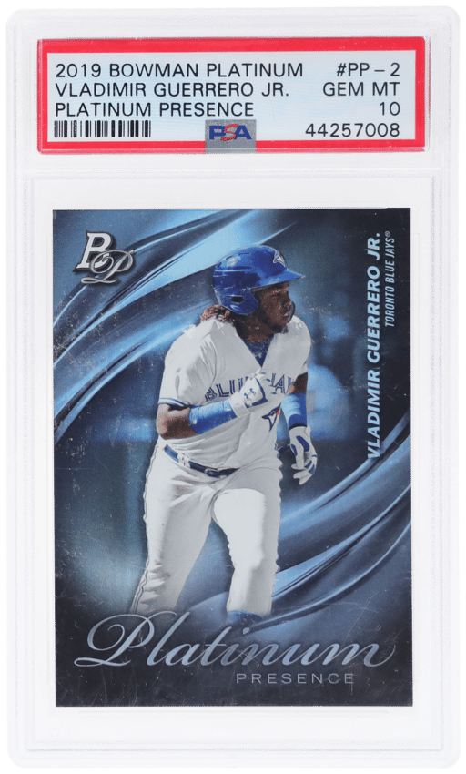 2019 Bowman Platinum Platinum Presence Vladimir Guerrero Jr. #PP2 PSA 10