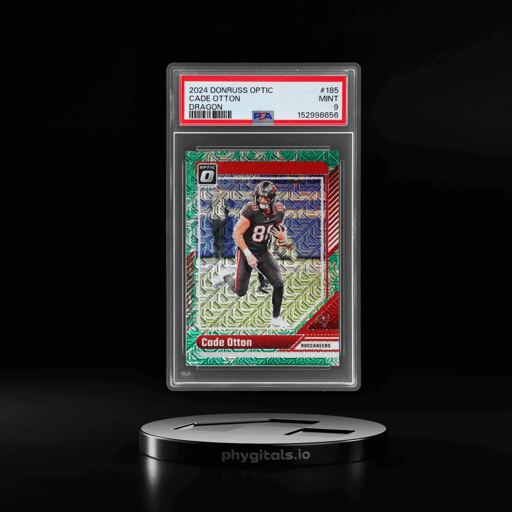 2024 Panini Donruss Optic Dragon Cade Otton #185 PSA 9