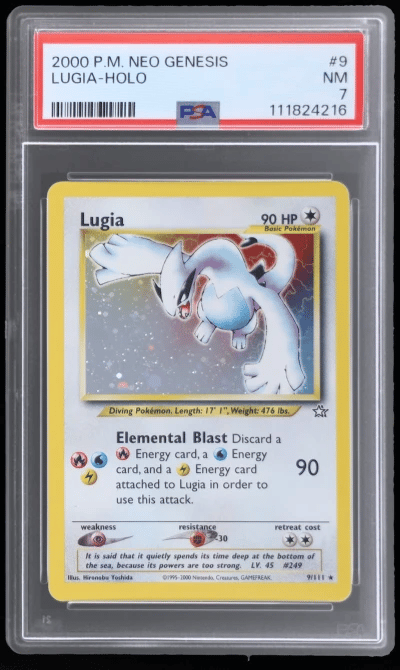 2000 Pokemon Neo Genesis Holo Lu