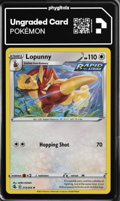 2021 Lopunny Fusion Strike #213