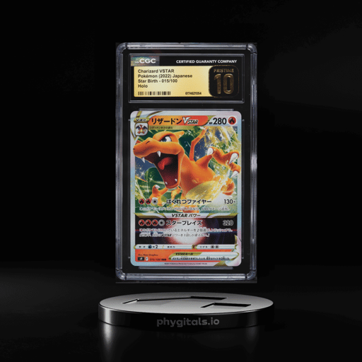 2022 Pokemon Japanese Sword & Shield Star Birth Holo Charizard VSTAR #15 CGC 10 PRISTINE