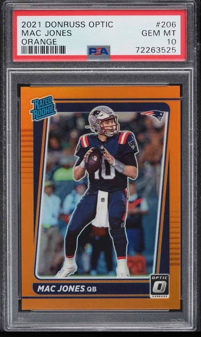 2021 Donruss Optic Orange Mac Jo