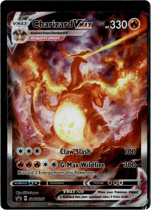 2019 Charizard VMAX #SWSH261 SWSH Black Star Promos