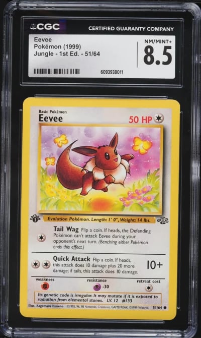 1999 Pokemon Jungle 1st Edition 