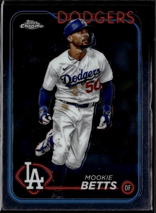 2024 Mookie Betts #296 Topps Chrome